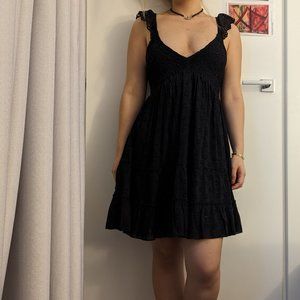 NWT Urban Outfitters Black Dress Flare